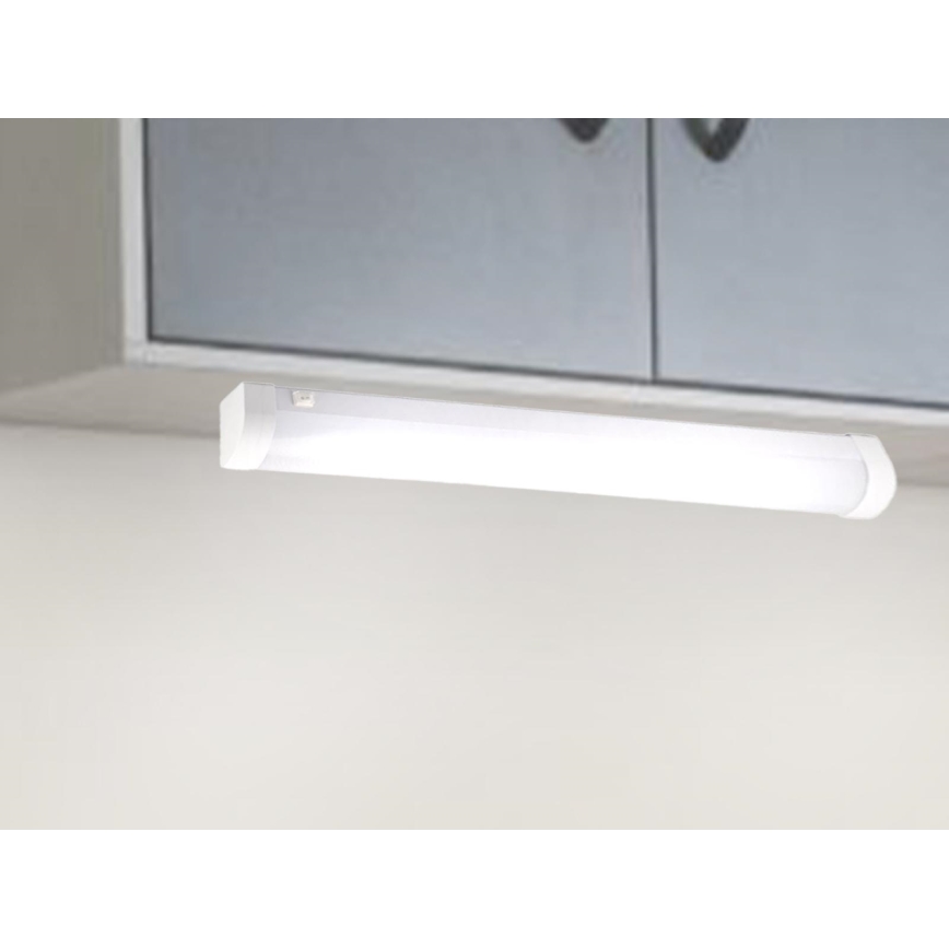Luminaire LED sous-meuble 15W/230V 60 cm IP44 blanc