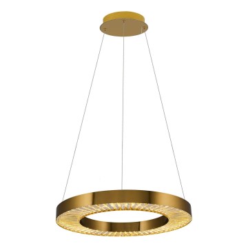 Luminaire LED suspendu JESI LED/35W/230V 3000K Ø 60 cm bronze