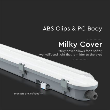 Luminaire LED technique à tube SAMSUNG CHIP LED/18W/230V 6500K IP65 60 cm
