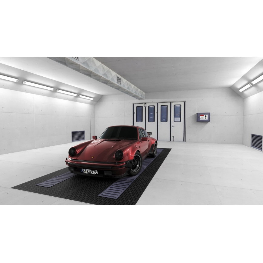 Luminaire LED technique pour tube T8 1x G13, 20 W, 230 V, 4000 K, 120 cm, IP65, blanc