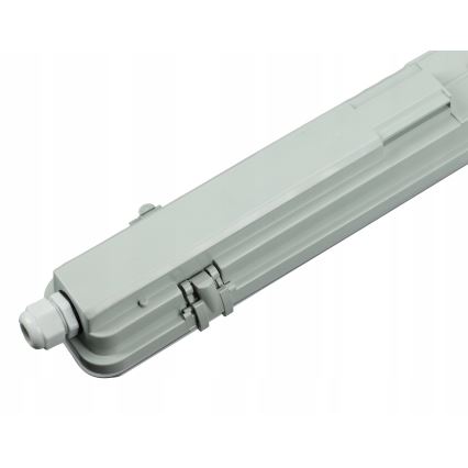 Luminaire LED technique pour tube T8 1x G13, 20 W, 230 V, 4000 K, 120 cm, IP65, blanc