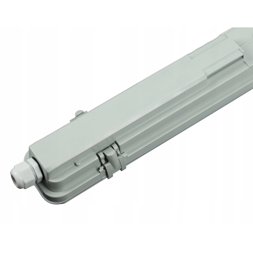 Luminaire LED technique pour tube T8 1x G13, 20 W, 230 V, 4000 K, 120 cm, IP65, blanc