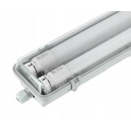 Luminaire LED technique T8 2xG13/10W/230V 6000K 60 cm IP65 blanc