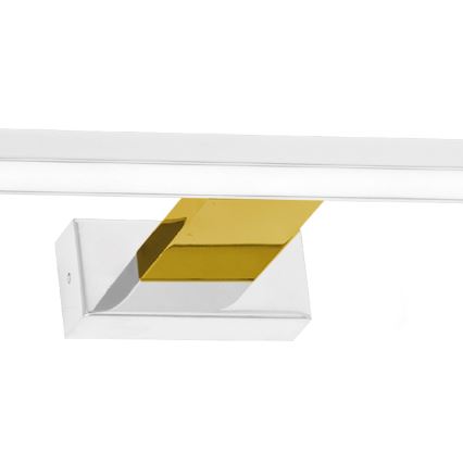 Luminaire miroir salle de bain SHINE LED/13,8W/230V IP44 blanc/gold