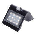 Luminaire solaire avec détecteur de mouvement et crépusculaire LED/1,5W/1200 mAh 3,7V IP65