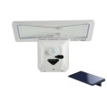 Luminaire solaire avec détecteur LED/4W/5,5V IP65 blanc