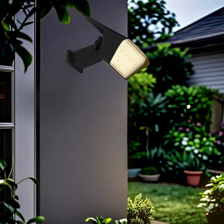 Luminaire solaire LED 2 en 1 LED/1,3W/3,7V 3000/4000/6400K IP65 1200 mAh