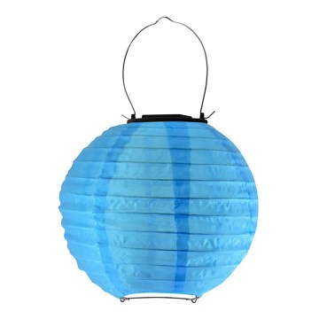Luminaire solaire LED LAMPION LED/1,2V IP44 6500K bleu