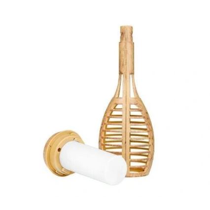 Luminaire solaire MINISPARK BAMBOO LED/1,8W/5,5V IP44 beige