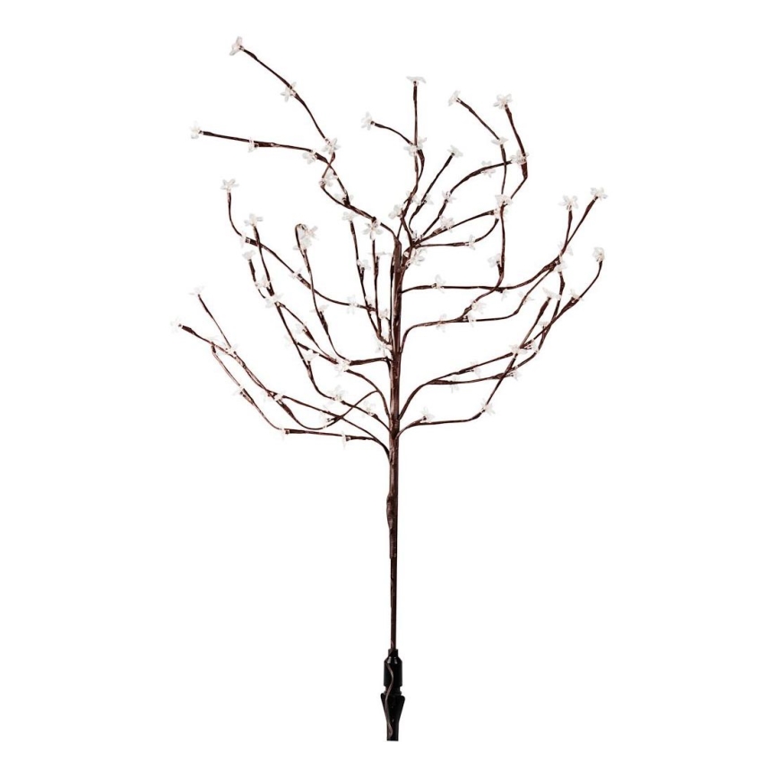 Luminaire solaire RGBW TREE LED/0,1W/1,2V 600 mAh IP44 marron