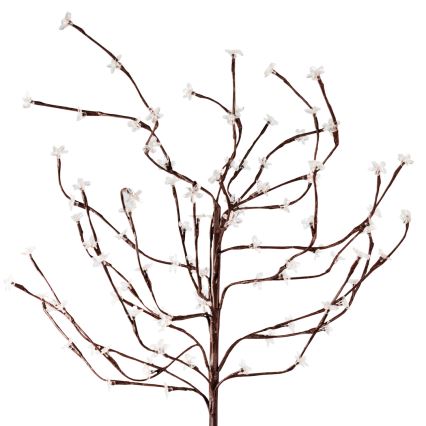 Luminaire solaire RGBW TREE LED/0,1W/1,2V 600 mAh IP44 marron