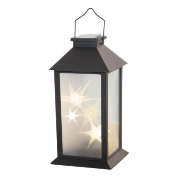 Luminaire solaire suspendu LED CANDELIO STAR LED/1xAA 2700K IP44 200 mAh