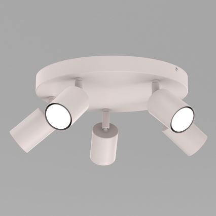 Luminaire spot FUN 5xGU10/8W/230V crème