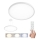 Luminaire suspendu à montage apparent LED dimmable 50W/230V 3000-6500K + télécommande