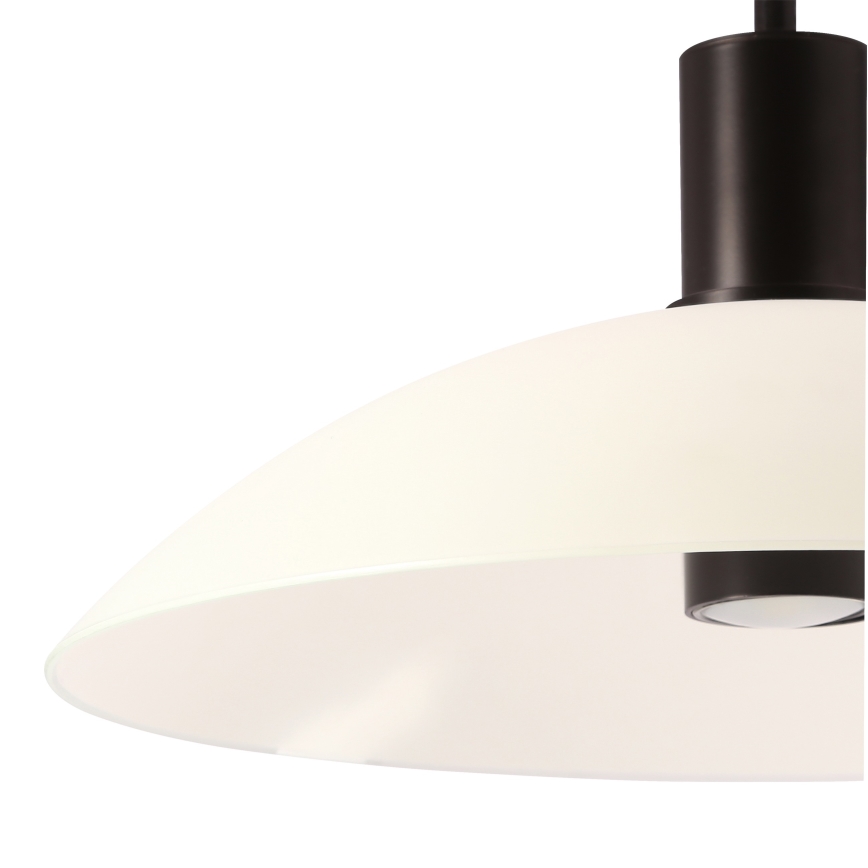 Luminaire suspendu TEDIN 1xGU10/15W/230V blanc/noir