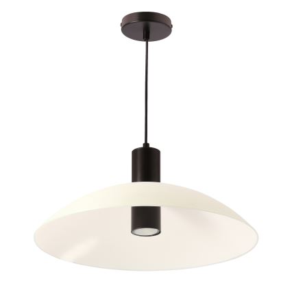 Luminaire suspendu TEDIN 1xGU10/15W/230V blanc/noir