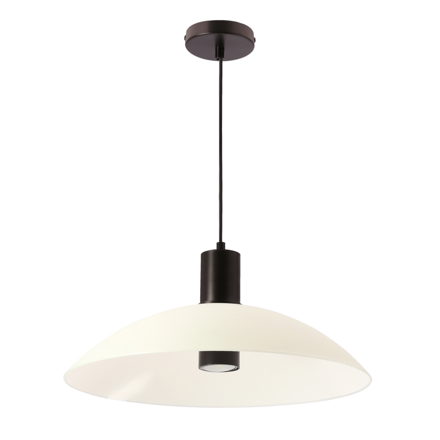 Luminaire suspendu TEDIN 1xGU10/15W/230V blanc/noir