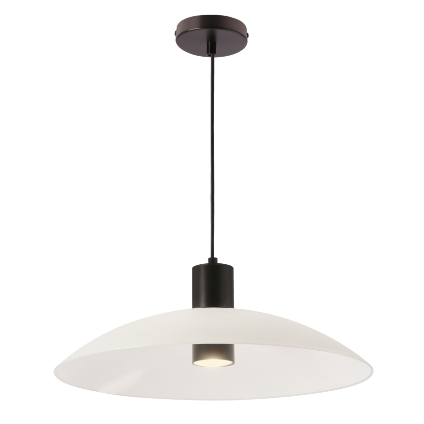 Luminaire suspendu TEDIN 1xGU10/15W/230V blanc/noir