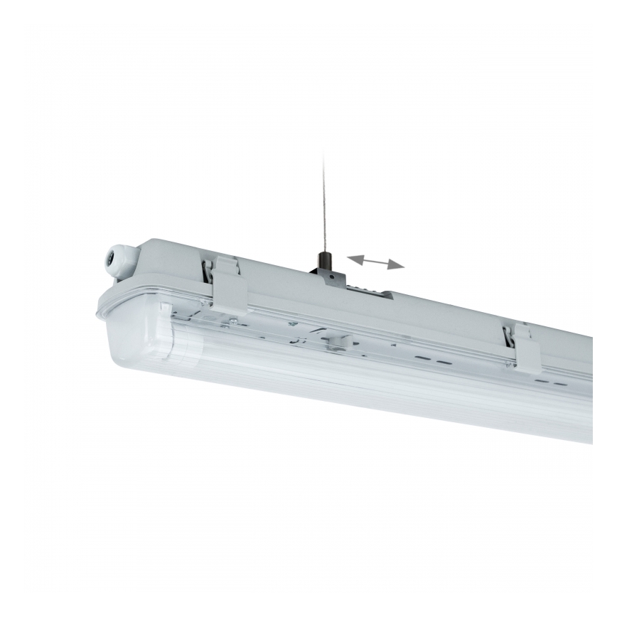 Luminaire technique LED LIMEA T8 (1x douille G13, 20 W, 230 V, IP65, 132 cm)