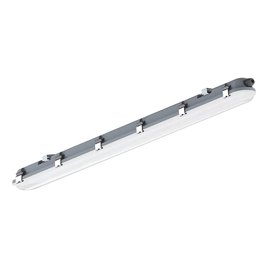 Luminaire technique LED type tube avec détecteur de mouvement et crépusculaire, 48 W, 230 V, IP65, 6500 K, 150 cm