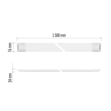 Luminaire tubulaire LED MINO LED/50W/230V 4000K 150 cm