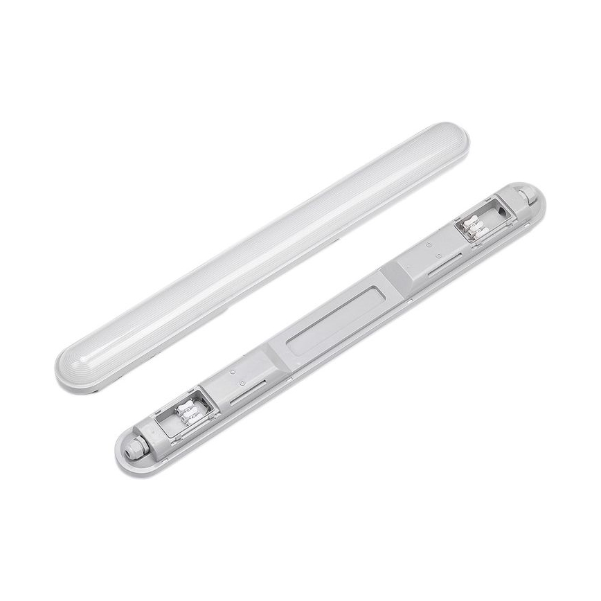 Luminaire tubulaire LED technique 18 W, 230 V, 4200 K, 60 cm, IP65