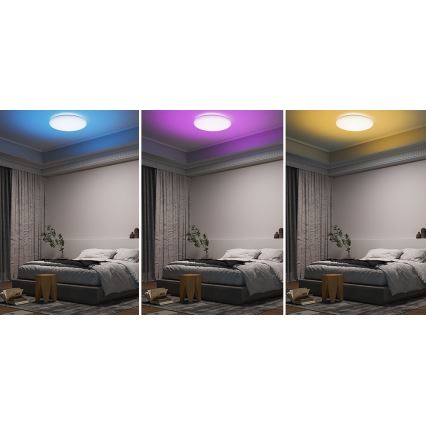 Yeelight - Luminaire LED RGB à intensité variable salle de bain ARWEN 550C LED/50W/230V IP50 CRI 90 + télécommande Wi-Fi/BT