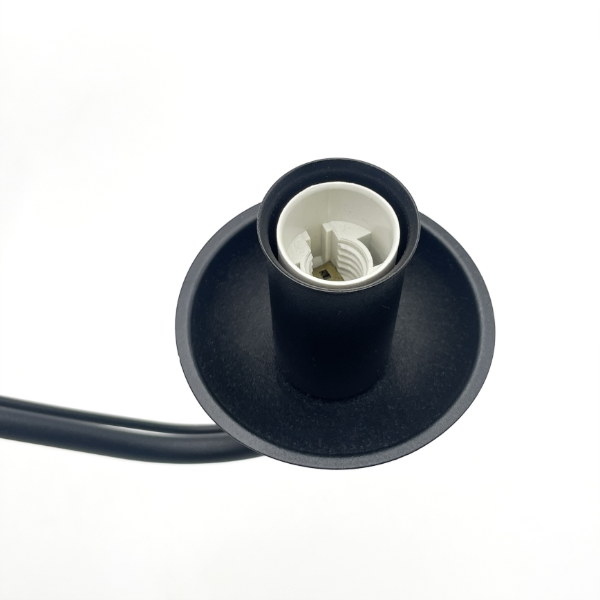 Lustre à chaîne ANTON 5xE14/15W/230V noir