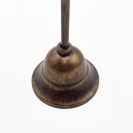 Lustre à chaîne ANTON 6xE14/60W/230V, finition bronze