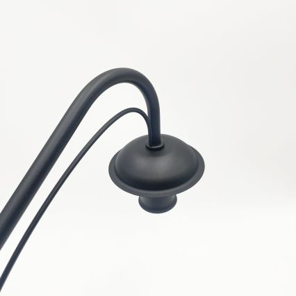 Lustre à chaîne ANTON 8xE14/60W/230V noir