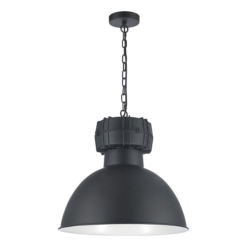 Lustre à chaîne BJORN 1xE27/60W/230V noir