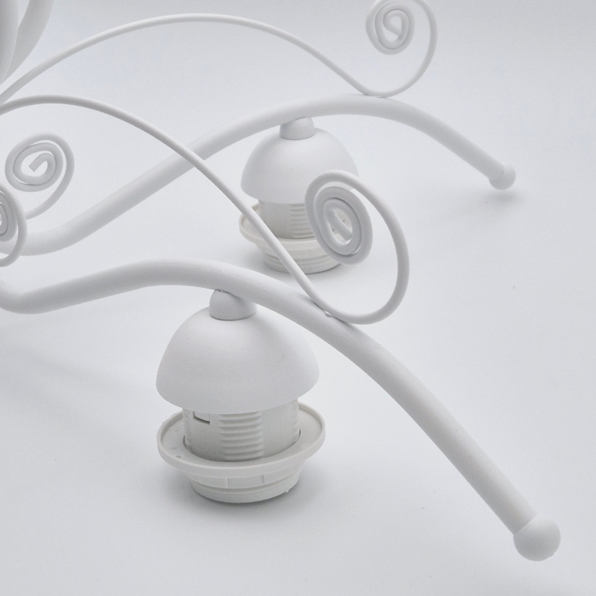 Lustre à chaîne RETRO II 5xE27/60W/230V blanc