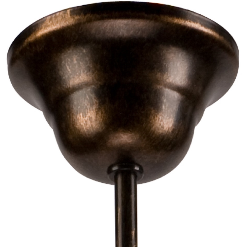 Lustre à chaîne RETRO II 5xE27/60W/230V, patine noire