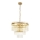 Lustre à chaîne SABRINA 7xE14/40W/230V doré