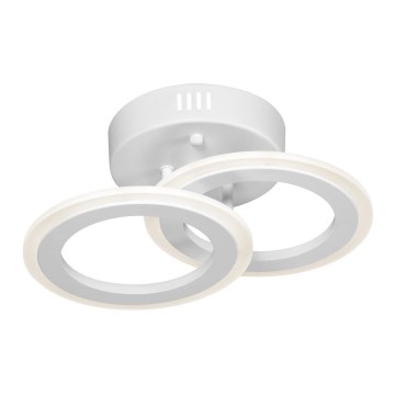 Lustre à monter en surface 2xLED/18W/230V blanc