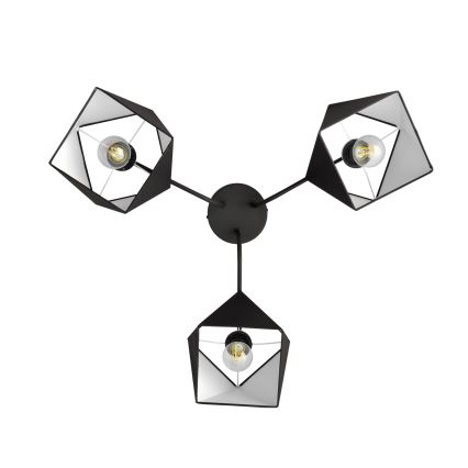 Lustre ADAMANT 3xE27/15W/230V noir