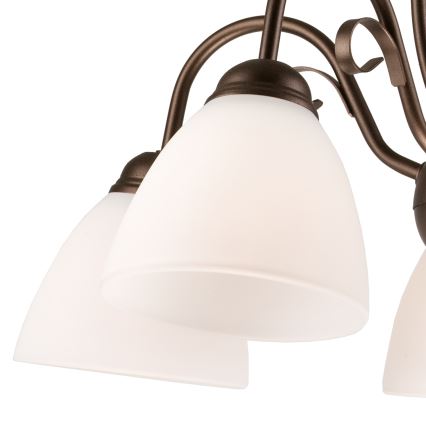 Lustre avec chaîne ADELLE 5xE27/60W/230V