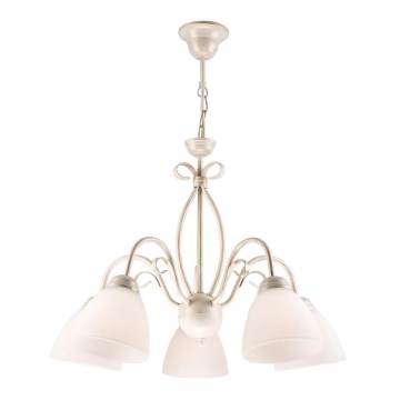 Lustre avec chaîne ADELLE 5xE27/60W/230V