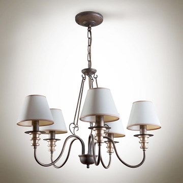 Lustre avec chaîne BEATRICE 5xE14/40W/230V