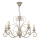 Lustre avec chaîne MAURO 5xE14/15W/230V beige