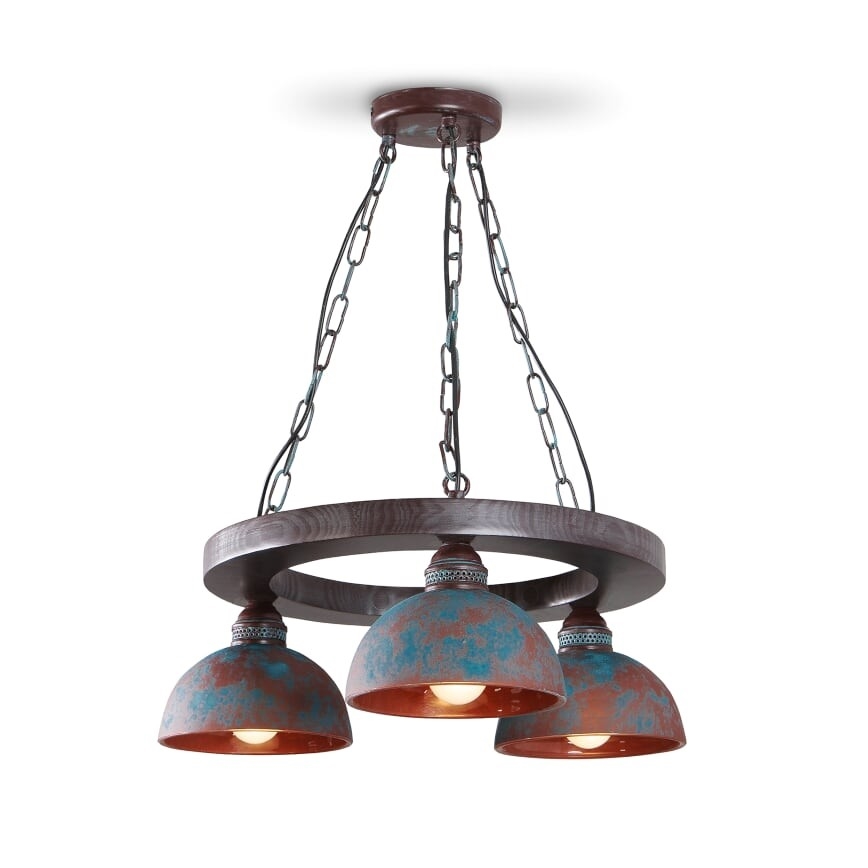 Lustre avec chaîne VIRIONI 3xE27/60W/230V