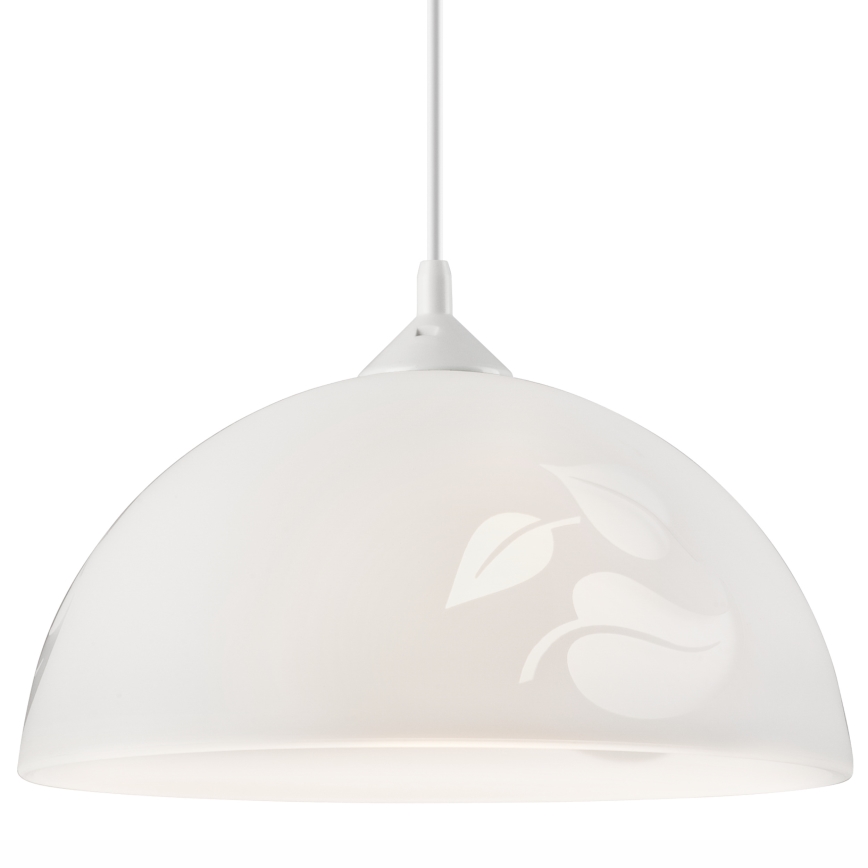 Lustre avec fil 1xE27/60W/230V feuilles