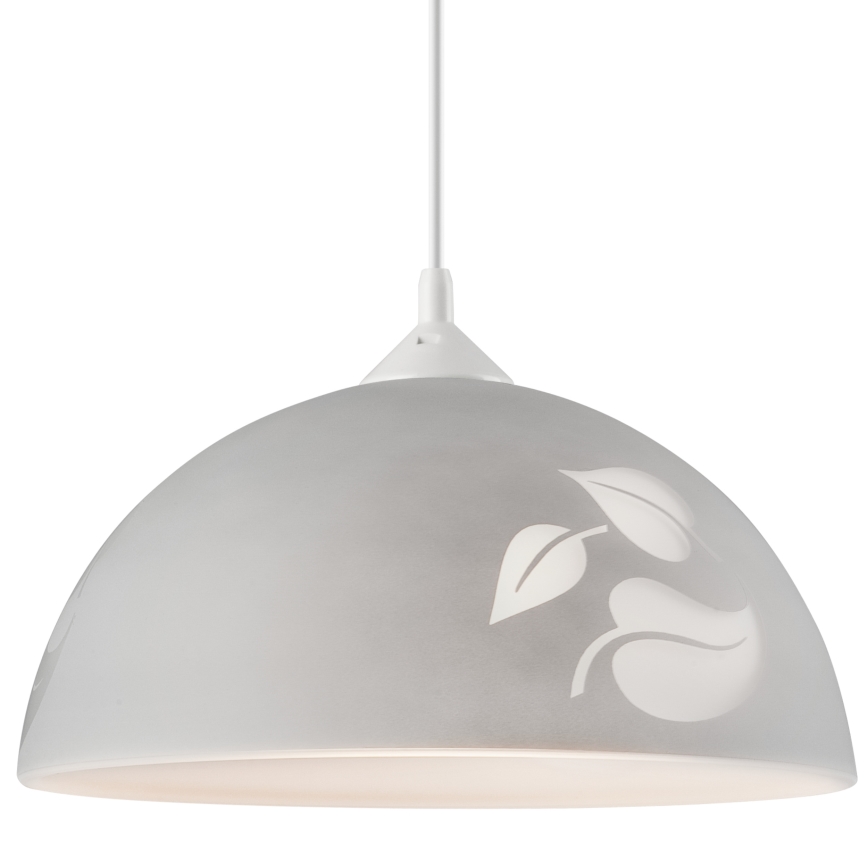 Lustre avec fil 1xE27/60W/230V feuilles