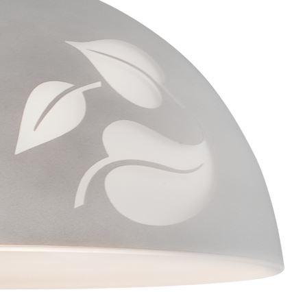 Lustre avec fil 1xE27/60W/230V feuilles