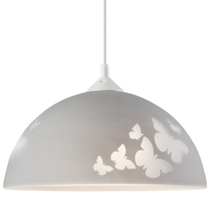 Lustre avec fil 1xE27/60W/230V PAPILLON