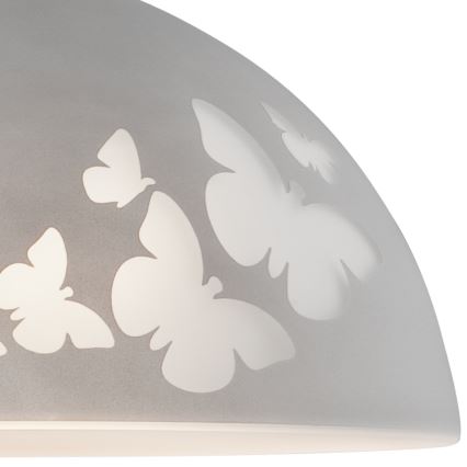 Lustre avec fil 1xE27/60W/230V PAPILLON