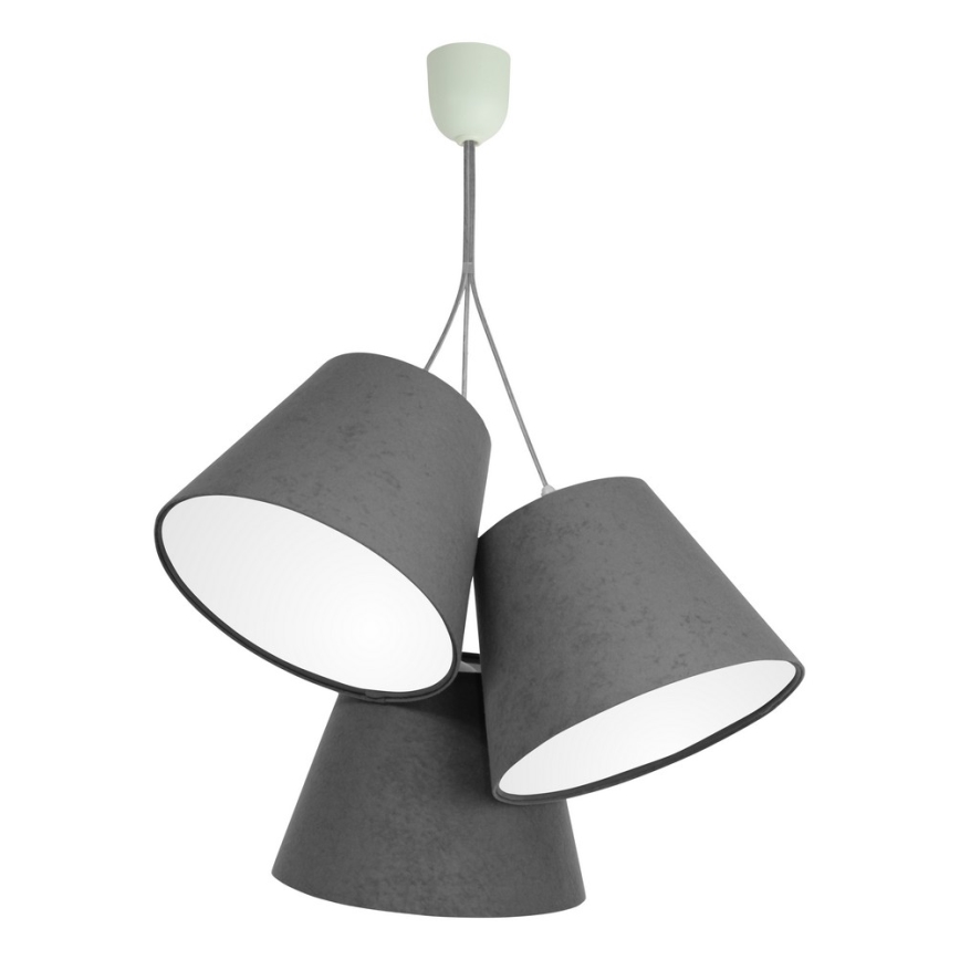 Lustre avec fil AMBROSIA 3xE27/60W/230V