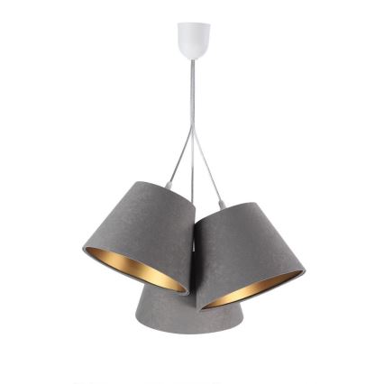 Lustre avec fil AMBROSIA 3xE27/60W/230V