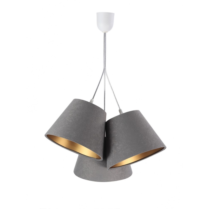 Lustre avec fil AMBROSIA 3xE27/60W/230V
