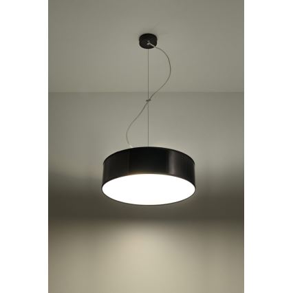 Lustre avec fil ARENA 35 2xE27/60W/230V noir